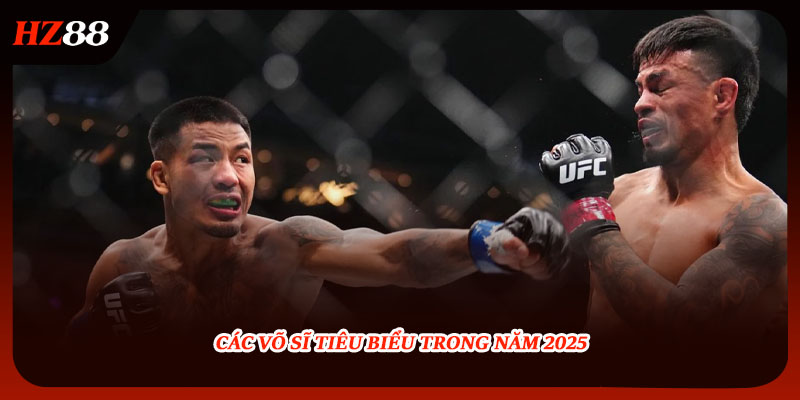 Các võ sĩ tiêu biểu trong năm 2025